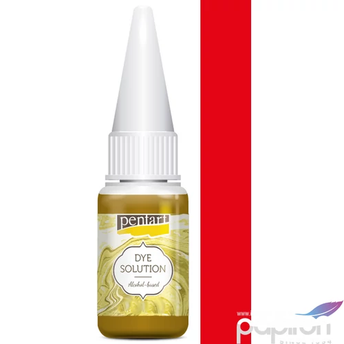 Színezék alkoholos oldat 10ml Pentart piros
