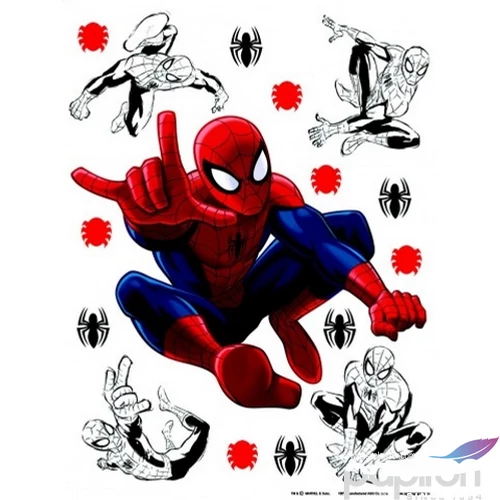 Matrica, falmatrica Disney, Ultiomate Spider-Man ,P9140-1529