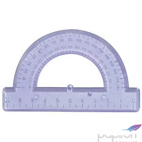Szögmérő Economix áttetsző 10cm-es vonalzó ICO iskolaszezonos termék - Papiron