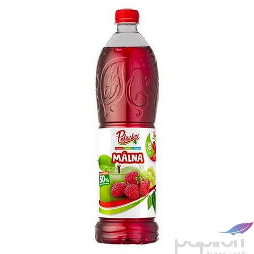 Szörp 0,5 gyümölcstartalom 1 l PÖLÖSKEI málna