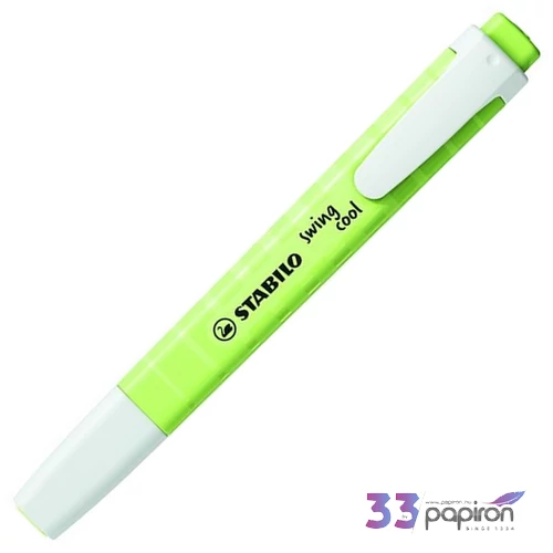 Szövegkiemelő 1-4mm Stabilo Swing Cool Pastel, harmatos lime TST2751338
