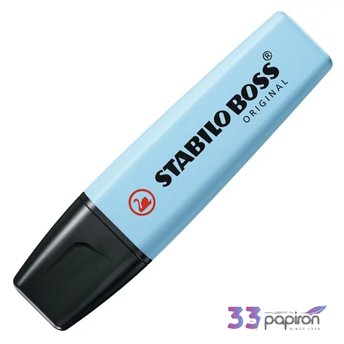 Szövegkiemelő 2-5mm Stabilo BOSS original Pastel, jeges kék Írószerek STABILO 70/112