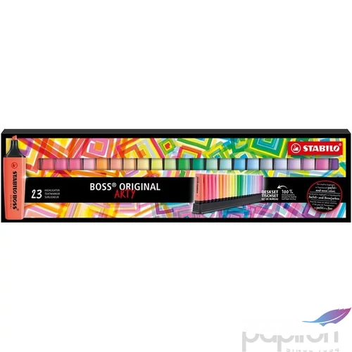 Szövegkiemelő 23 Stabilo 2-5mm, BOSS original Arty TST702301520