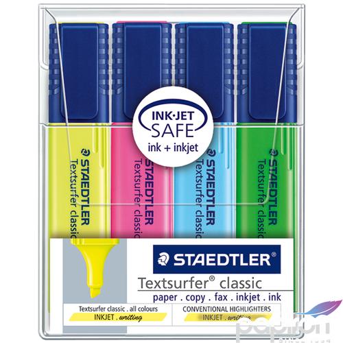 Szövegkiemelő Staedtler Textsurfer Classic 1-5mm 4színű készlet Írószerek STAEDTLER 364 WP4