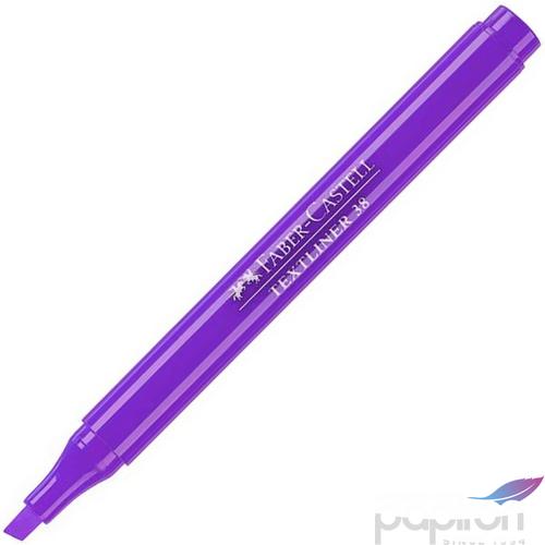 Faber-Castell szövegkiemelő Textliner 38 lila 1-4mm Highlighter 157736