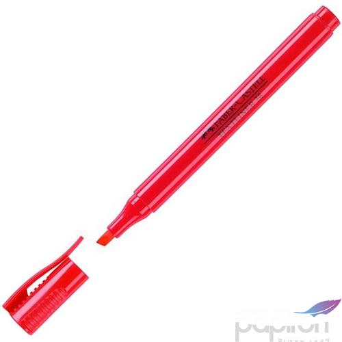 Faber-Castell szövegkiemelő Textliner 38 piros 1-4mm Highlighter 157721