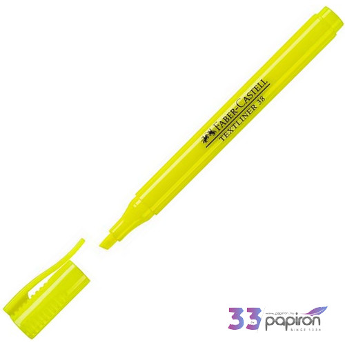 Faber-Castell szövegkiemelő Textliner 38 sárga 1-4mm Highlighter 157707