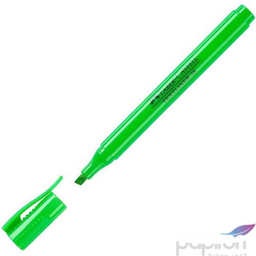 Faber-Castell szövegkiemelő Textliner 38 zöld 1-4mm Highlighter 157763