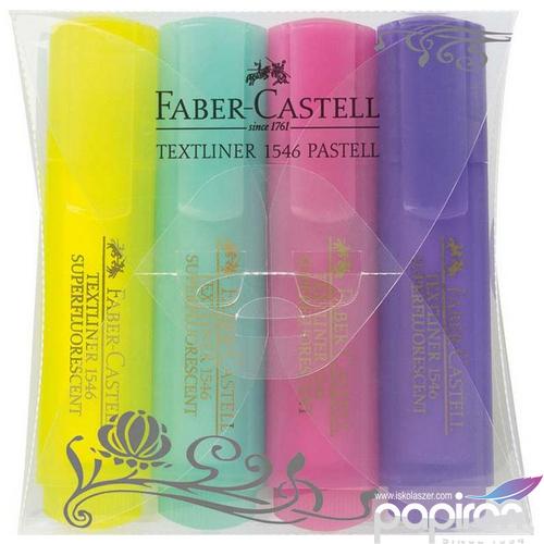 Faber-Castell szövegkiemelő Textliner 1546 superfluor 4db Highlighter 154610