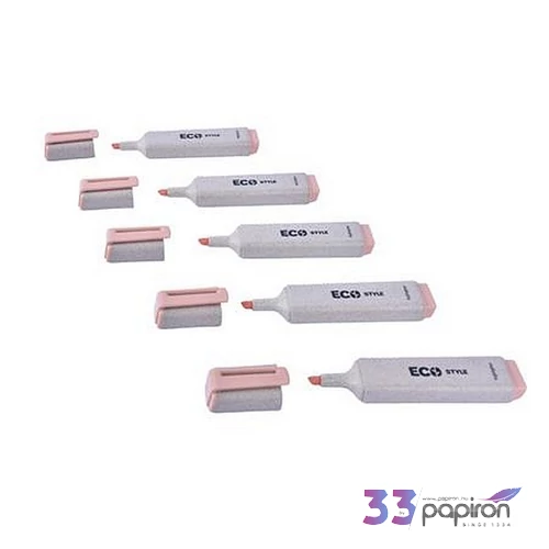 Szövegkiemelő Flexoffice 1-4 mm, HL05 Eco Style, narancs