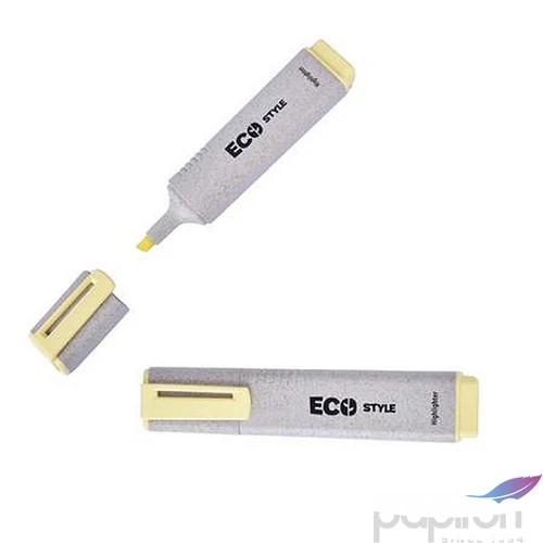 Szövegkiemelő Flexoffice 1-4 mm, HL05 Eco Style, sárga