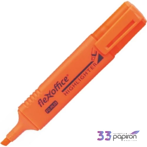 Szövegkiemelő Flexoffice HL05' 1-4mm narancs Írószerek FLEXOFFICE FO-HL05O