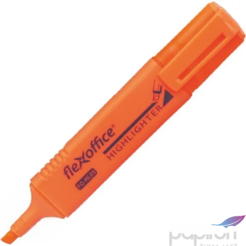Szövegkiemelő Flexoffice HL05' 1-4mm narancs Írószerek FLEXOFFICE FO-HL05O