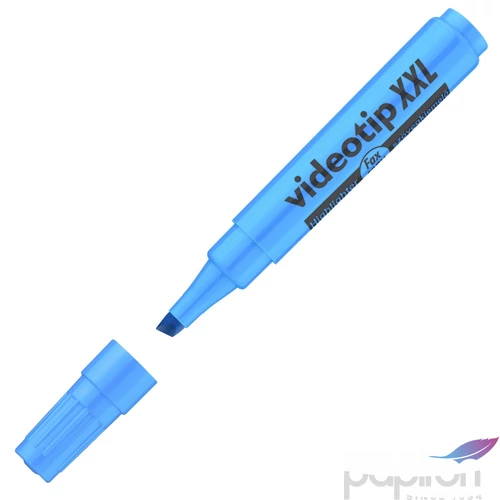 Szövegkiemelő ICO VideotipxXL kék 1-4mm vágott hegyű iskolaszer- tanszer- irodaszer