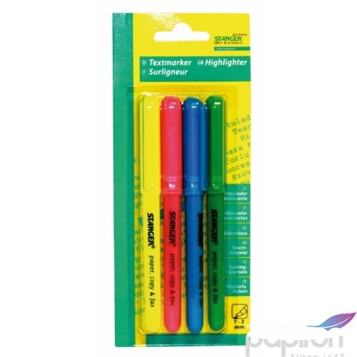 Szövegkiemelő készlet 4db  Stanger 180009900