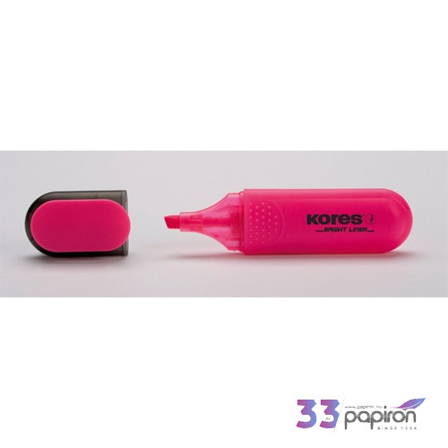 Szövegkiemelő Kores 0,5-5mm rózsaszín Írószerek KORES 36102