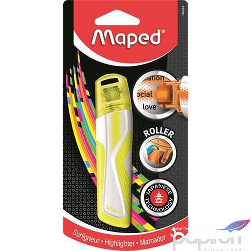 Szövegkiemelő Maped Fluo Peps 1-5mm mintás sárga Írószerek MAPED 746324