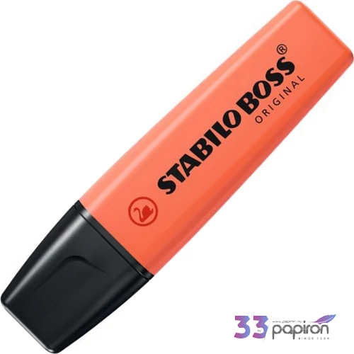 Szövegkiemelő Stabilo BOSS original pasztell 2-5mm halv.korall Írószerek STABILO 70/140