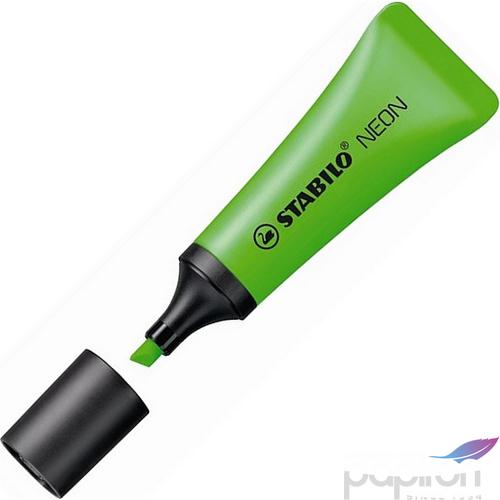 Szövegkiemelő Stabilo Neon 2-5mm zöld Írószerek STABILO 72/33