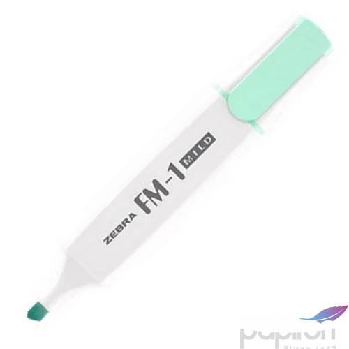 Szövegkiemelő Zebra 3,5 mm, FM-1 Mild, kékeszöld