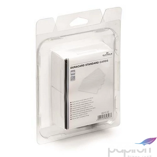 Sztenderd azonosítókártya DURABLE DURACARD 0,76mm 