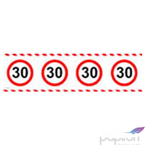 Party szalag szülinapi sebességkorlátozó 30-as