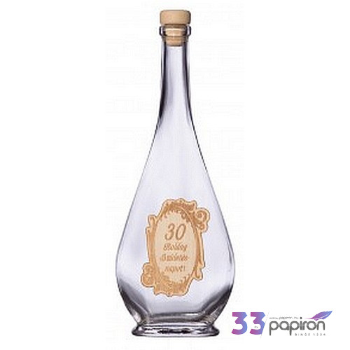 Szülinapi palack 30 Liabel 20cl - parafa címkével, dugóval [5990204002847]