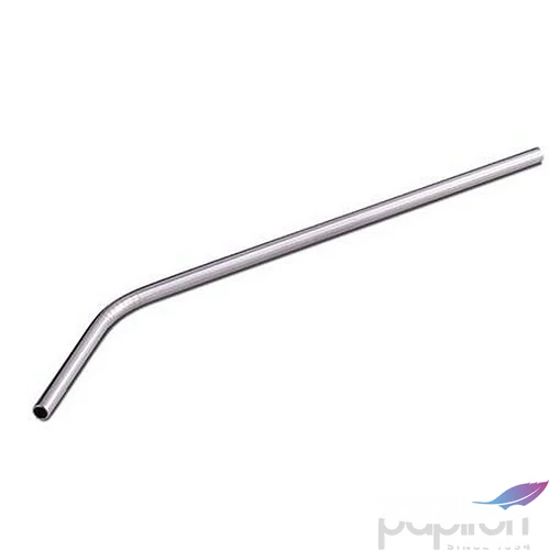 Szívószál egyenes fém 6db-os 24cm 