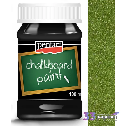 Táblafesték 100ml metálzöld metál - Pentart