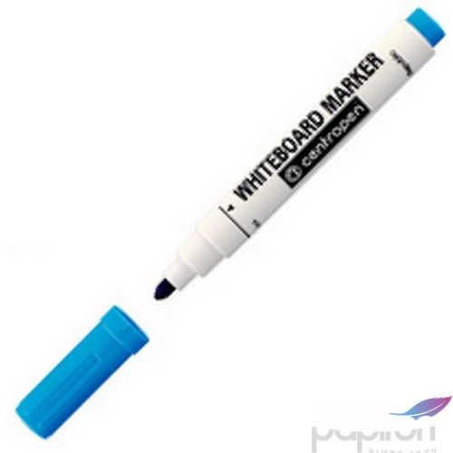 Táblamarker Centropen 8559 kék kerek hegyű 2,5mm táblafilc, táblamarker