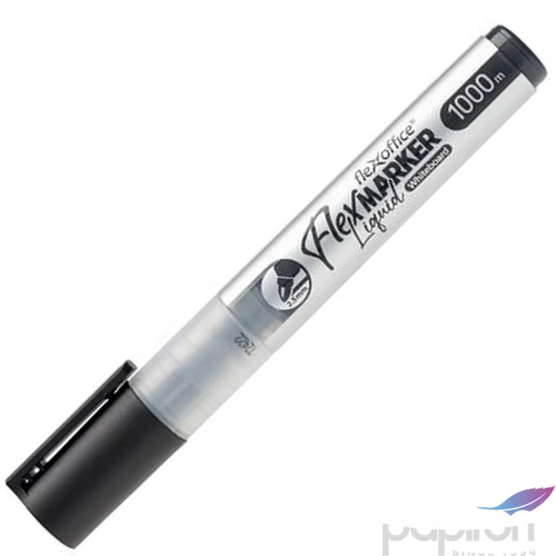 Táblamarker Flexoffice 2,5 mm, kúpos, WB016, fekete