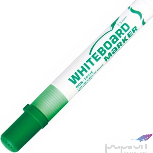 Táblamarker Flexoffice WB02' 2,5mm kerek hegyű zöld Írószerek FLEXOFFICE FO-WB02GREEN