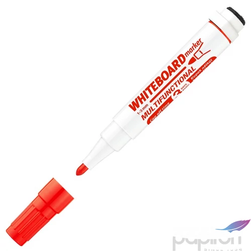 Táblamarker ICO Markeraser multifunkc. 11 XXL piros táblafilc, flipchartmarker irodaszer