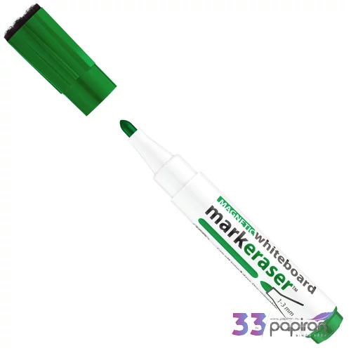 Táblamarker ICO Markeraser multifunkc. 11 XXL zöld táblafilc, flipchartmarker irodaszer