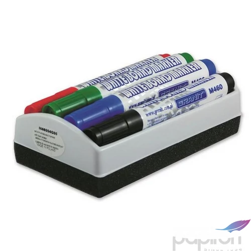 Táblamarker készlet 4db marker + táblatörlő Granit M460