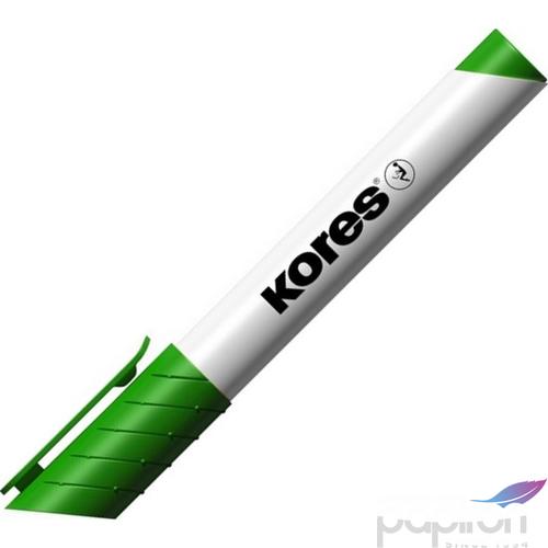 Tábla- flipchart marker Kores K-Marker 1-3mm kerek hegyű zöld Írószerek KORES 20835