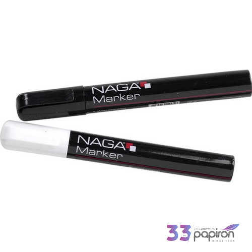 Táblamarker Naga üvegtáblához fehér golyós) 16mm