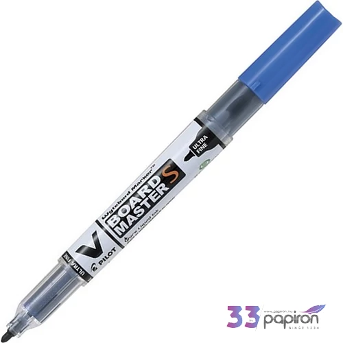 Táblamarker patronos Pilot V-Board Maste S/0,8mm kerek hegyű kék Írószerek PILOT WBMA-VS-UF-L-BG