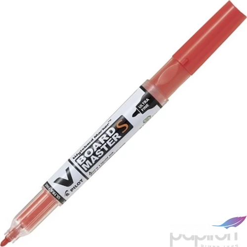Táblamarker patronos Pilot V-Board Maste S/0,8mm kerek hegyű piros Írószerek PILOT WBMA-VS-UF-R-BG
