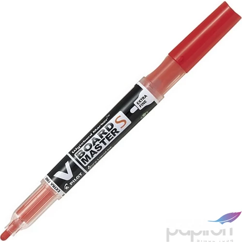 Táblamarker patronos Pilot V-Board Maste S/1, 3mm kerek hegyű piros Írószerek PILOT WBMA-VS-EF-R-BG