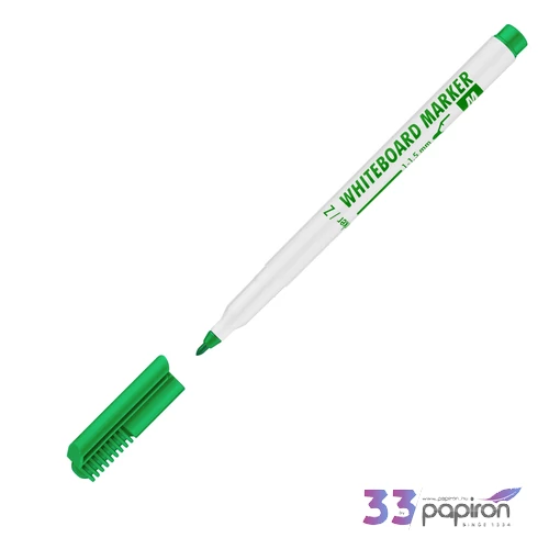 Táblamarker Whiteboard M zöld táblafilc, flipchartmarker irodaszer
