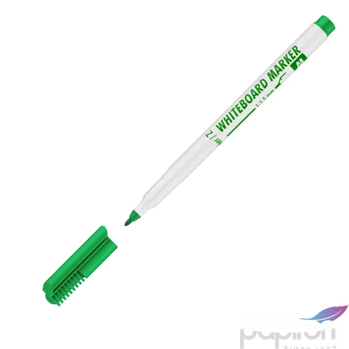 Táblamarker Whiteboard M zöld táblafilc, flipchartmarker irodaszer