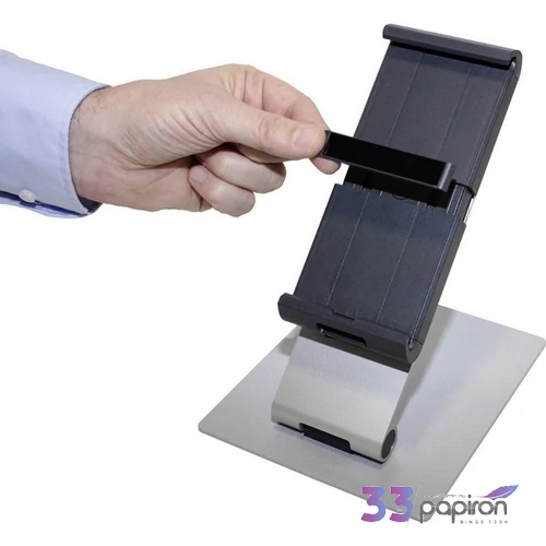 Tablet tartó állvány asztali DURABLE ezüst