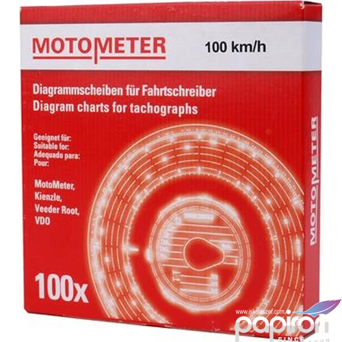 Tachográf korong 100km/h 100db/csomag TACHO99