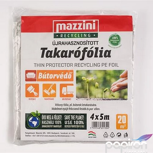 Takarófólia bútorvédő 20 m2 MAZZINI 