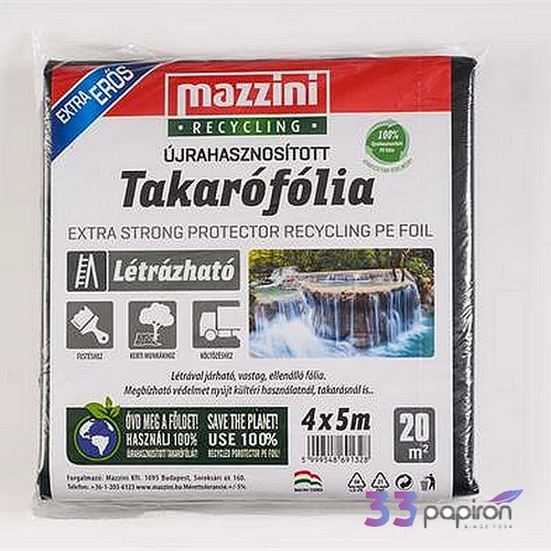 Takarófólia létrázható 20 m2 MAZZINI