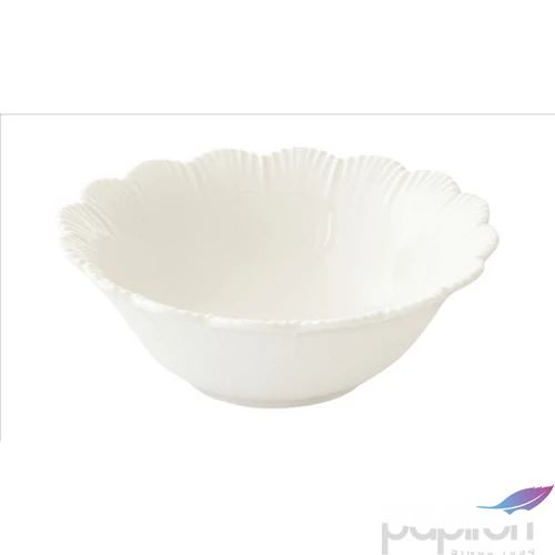 Tál porcelán 12cm, Fleuri white Porcelántál fedővel