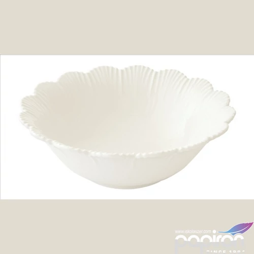 Tál porcelán 20cm, Fleuri white Porcelántál