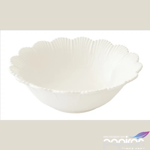 Tál porcelán 24cm, Fleuri white Porcelántál