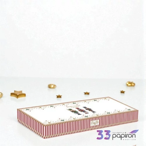 Tál Porcelán diótörő forma 36,5x14cm, Nutcracker Porcelántál